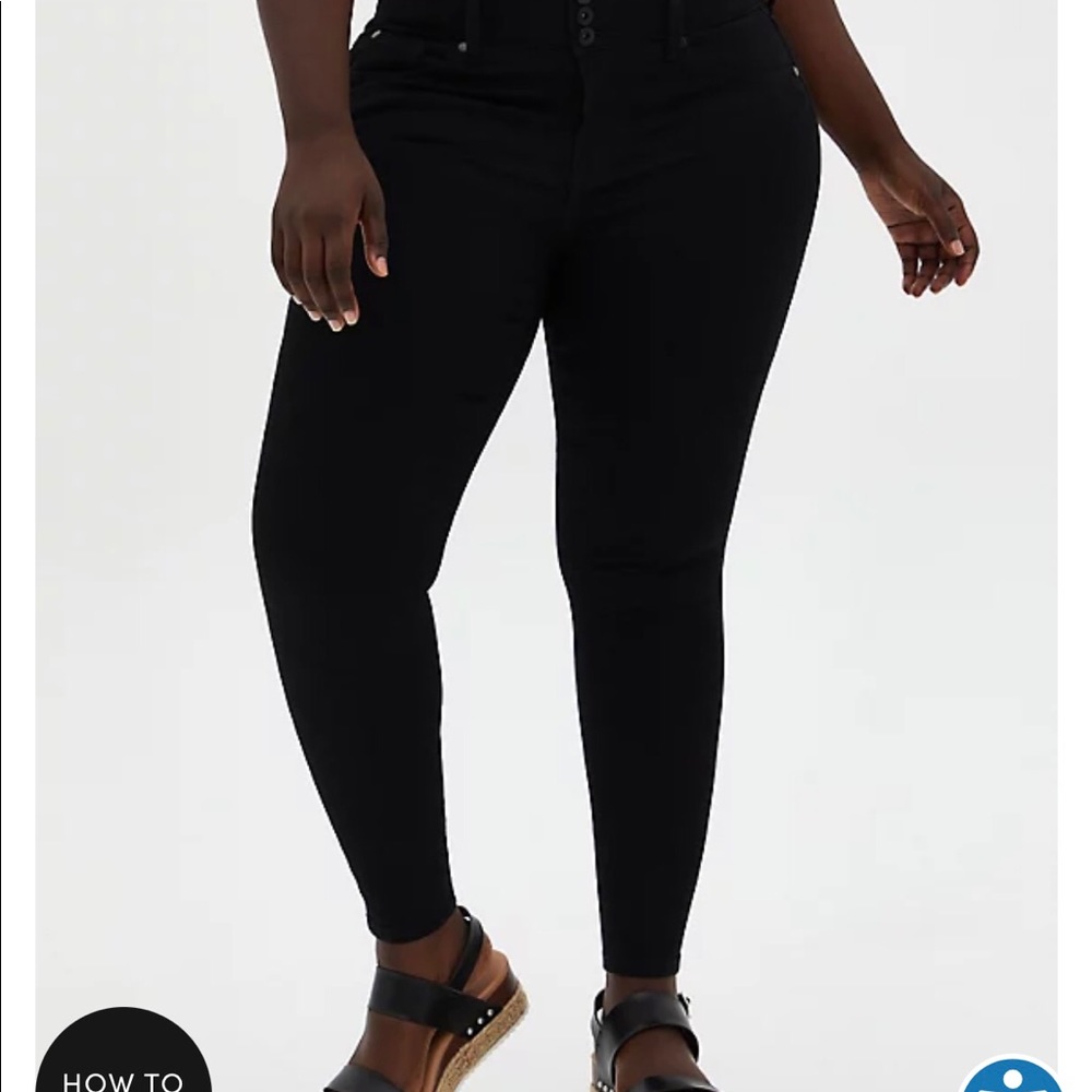 Torrid 12S denim jegging ECU C190
